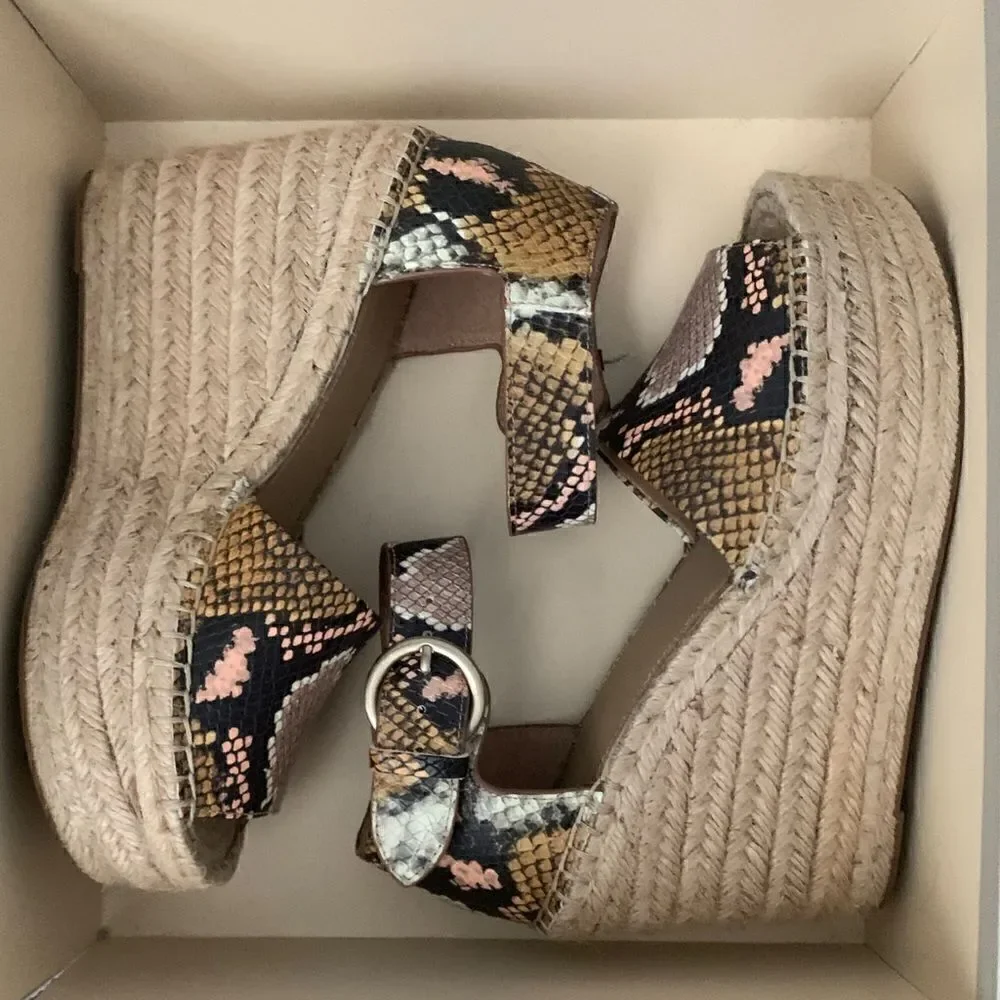 Marc Fisher LTD Platform Wedge Sandal